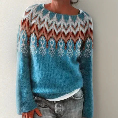 HELENA™ | NORDISCHER PULLOVER AUS WEICHER UND WARMER WOLLE