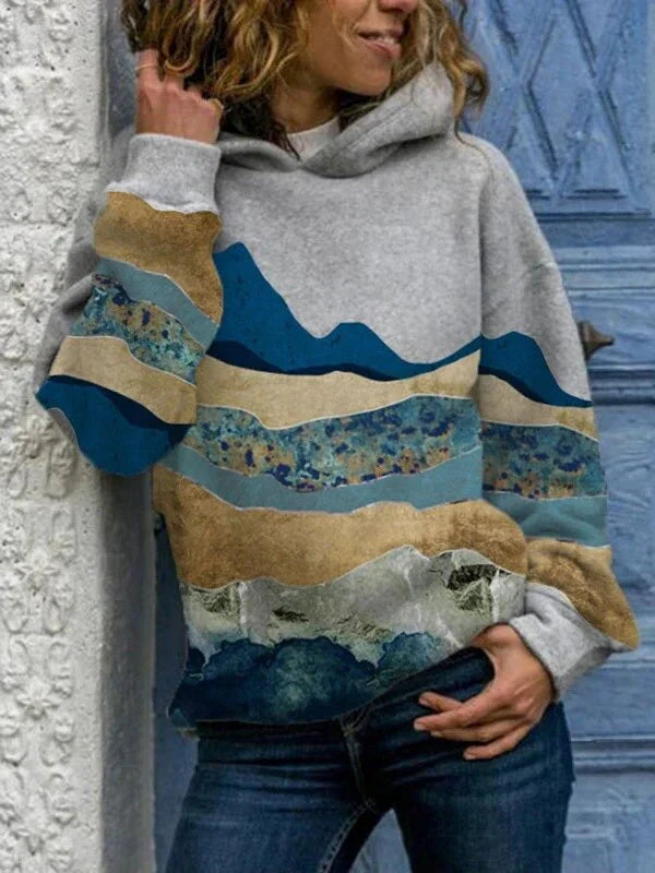 LOISA™ | Künstlerischer Hoodie