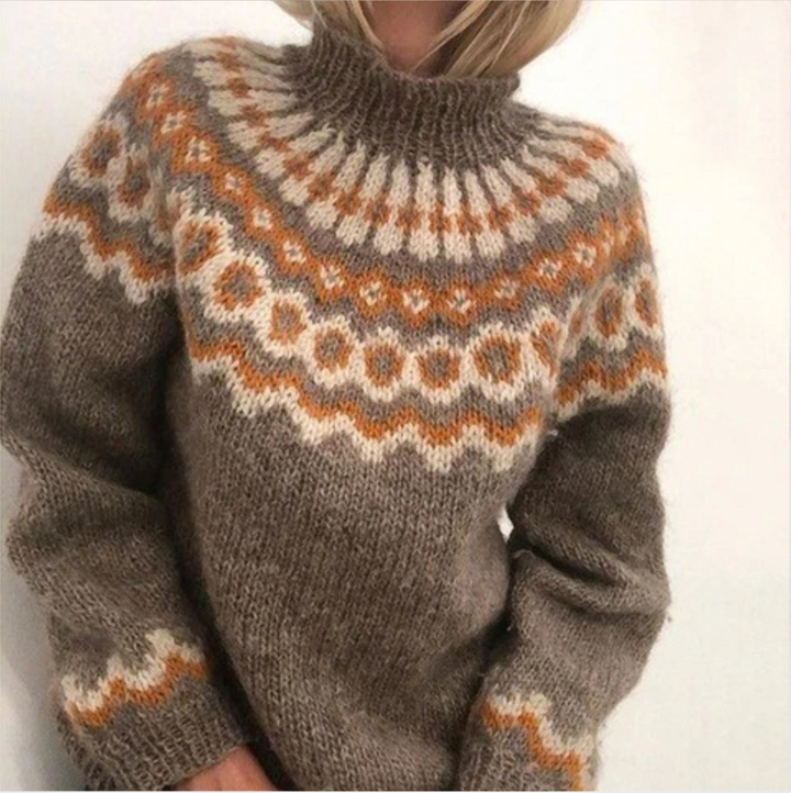 GRETA™ | NORDISCHER PULLOVER AUS WEICHEM ROLLKRAGENSTOFF