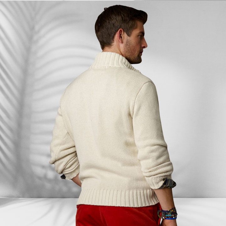 MATTHIAS™ | Reißverschluss-Pullover aus Baumwolle