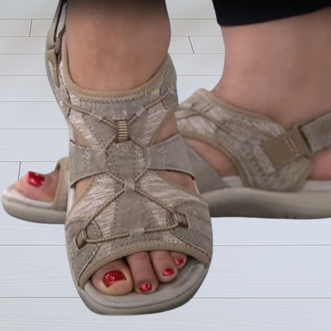 LEONYE™ | Bequeme Sandalen mit Klettverschluss