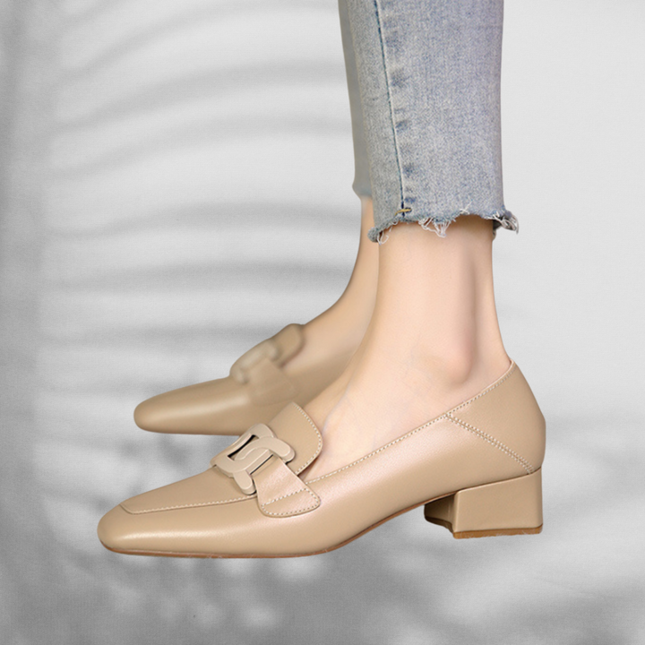 MELANIE™ | Elegante Loafer mit dekorativer Kette