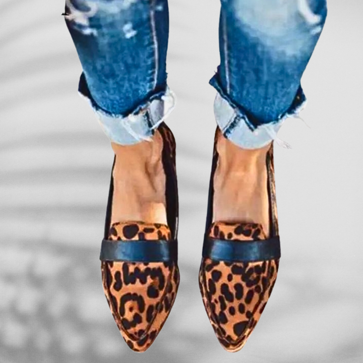 MALINA™ | Wildleder-Loafer mit spitzer Form