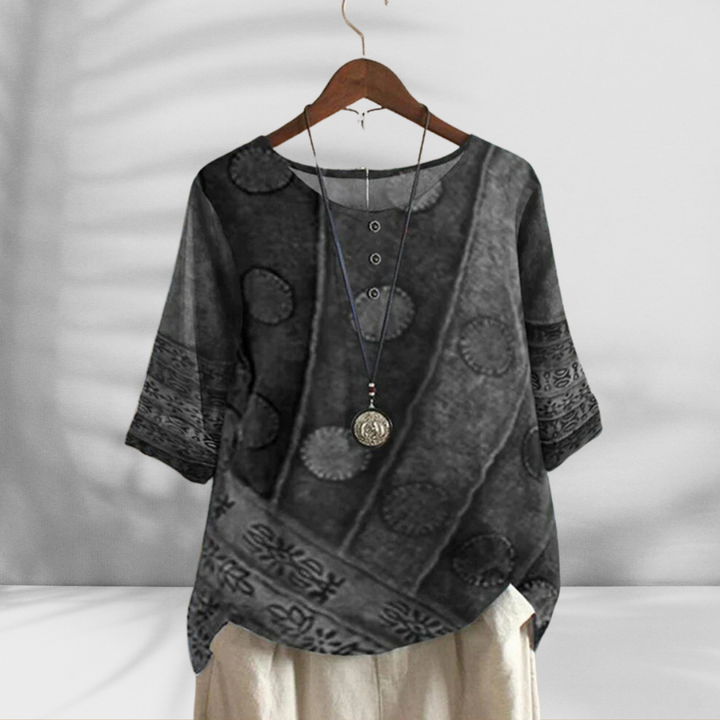 LEONORA™ | Boho-Top aus Bio-Baumwolle