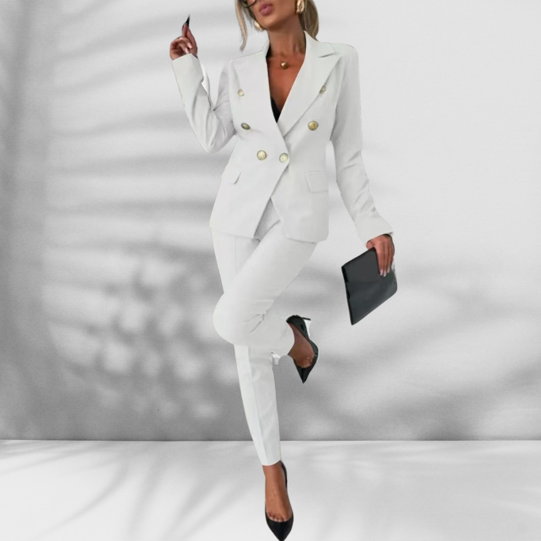 CLAUDIA™ | Eleganter doppelreihiger Anzug