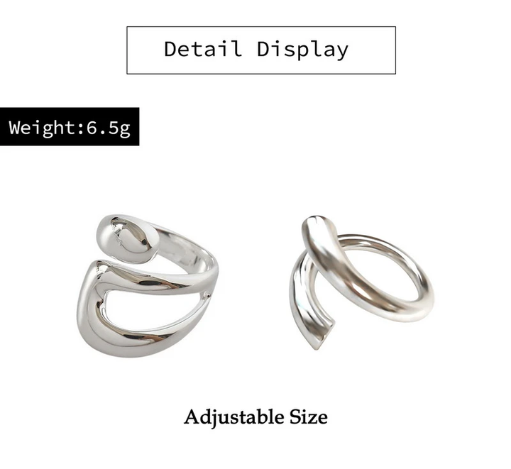 LINA™ | Eleganter Ring aus Silber