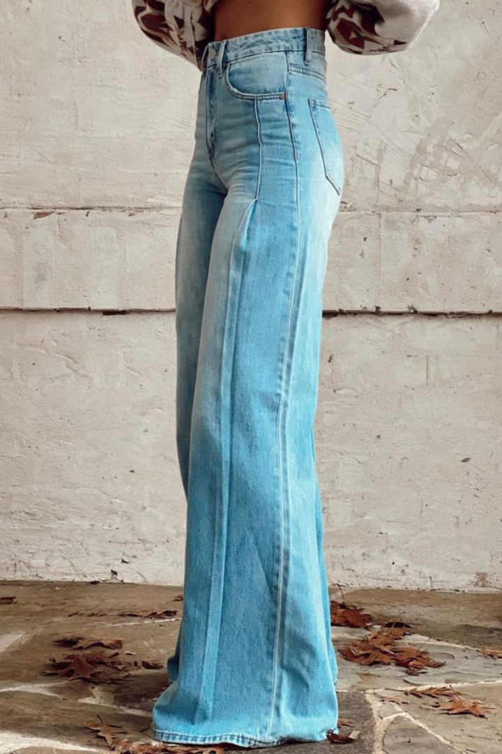BETTINA™ | Boho Vintage Weitbeinige Hose