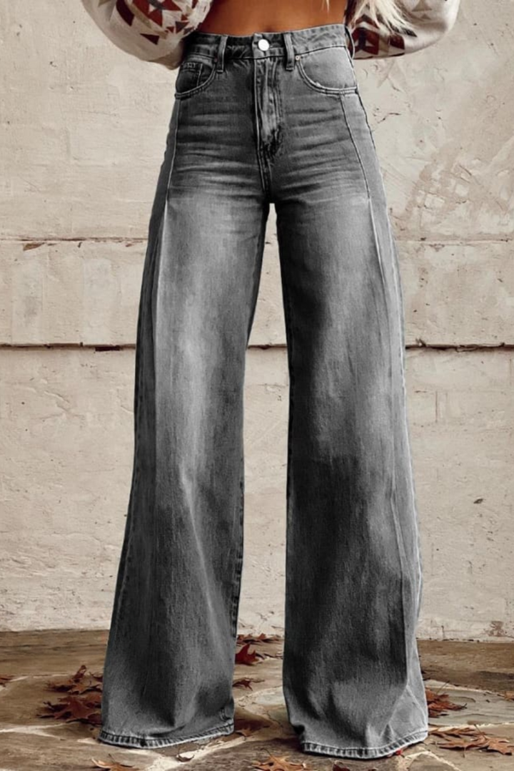 BETTINA™ | Boho Vintage Weitbeinige Hose
