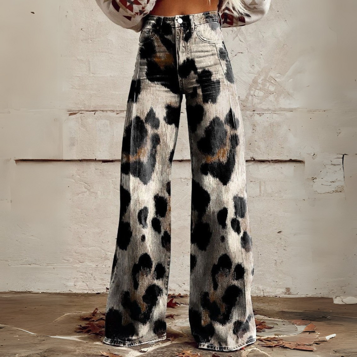 MARLIES™ | Boho Vintage Weitbeinige Hose