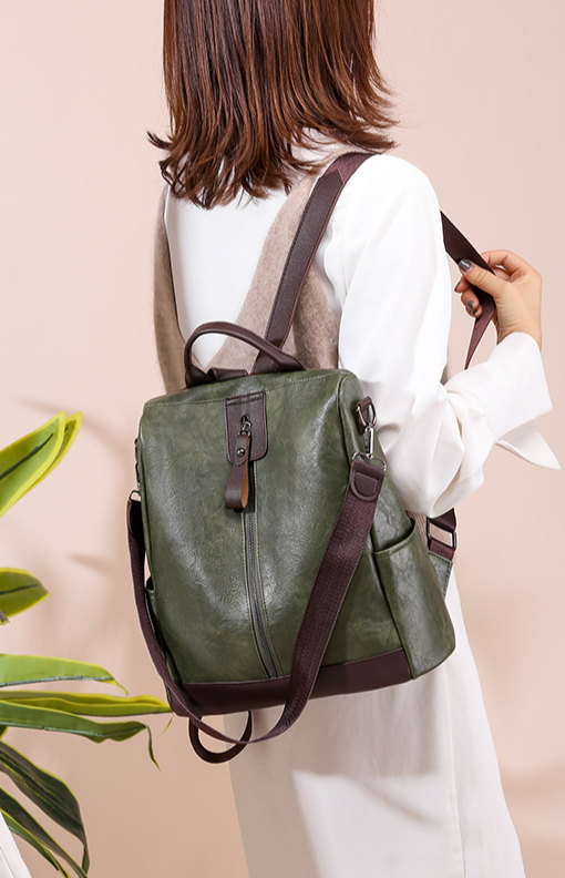 MOIRA™ | MULTIFUNKTIONALER LEDERRUCKSACK
