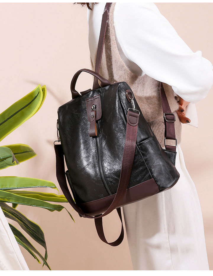 MOIRA™ | MULTIFUNKTIONALER LEDERRUCKSACK