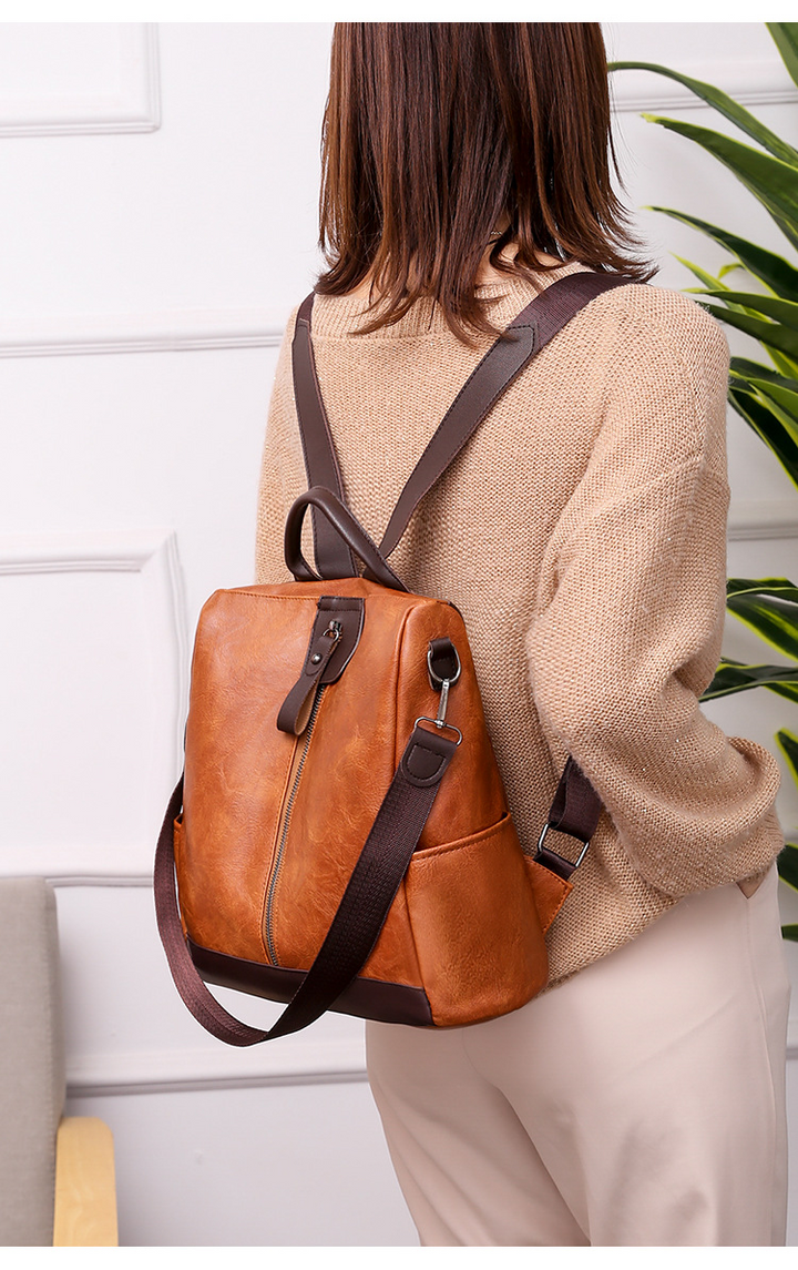 MOIRA™ | MULTIFUNKTIONALER LEDERRUCKSACK