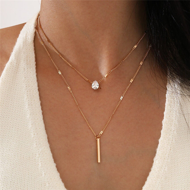 LENA™ | Vintage-Halskette aus Gold
