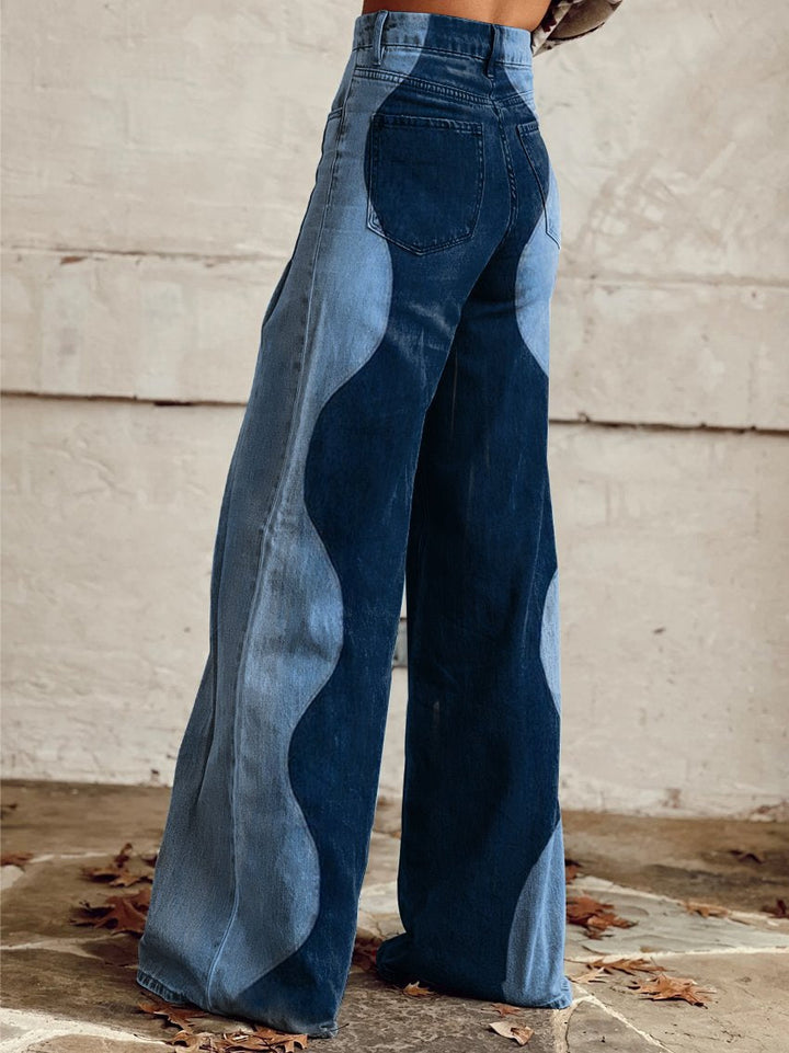 SONJA™ | Boho Vintage Weitbeinige Hose