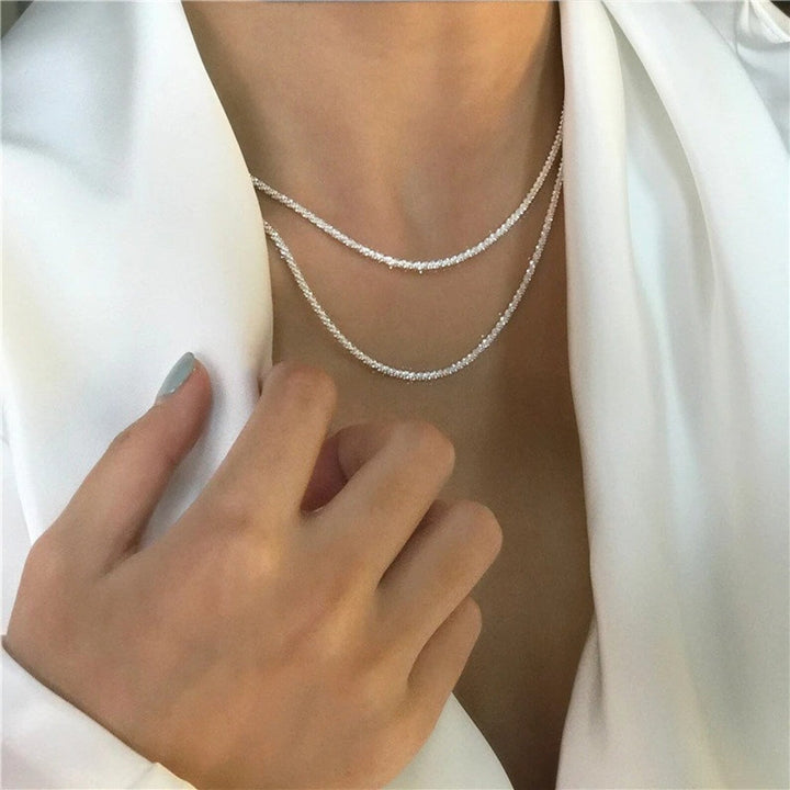 LENA™ | Handgefertigte Halskette aus Silber