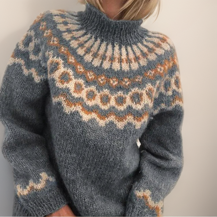 GRETA™ | NORDISCHER PULLOVER AUS WEICHEM ROLLKRAGENSTOFF